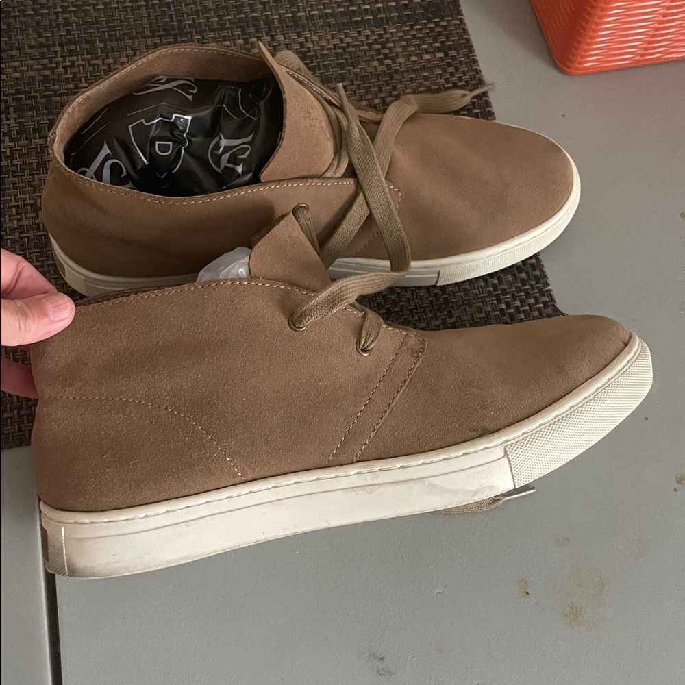 Polo Ralph Lauren Men's Shoes Joplin Oxford Brown Suede Sz 11.5